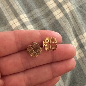 Tory Burch Gold Stud Earrings